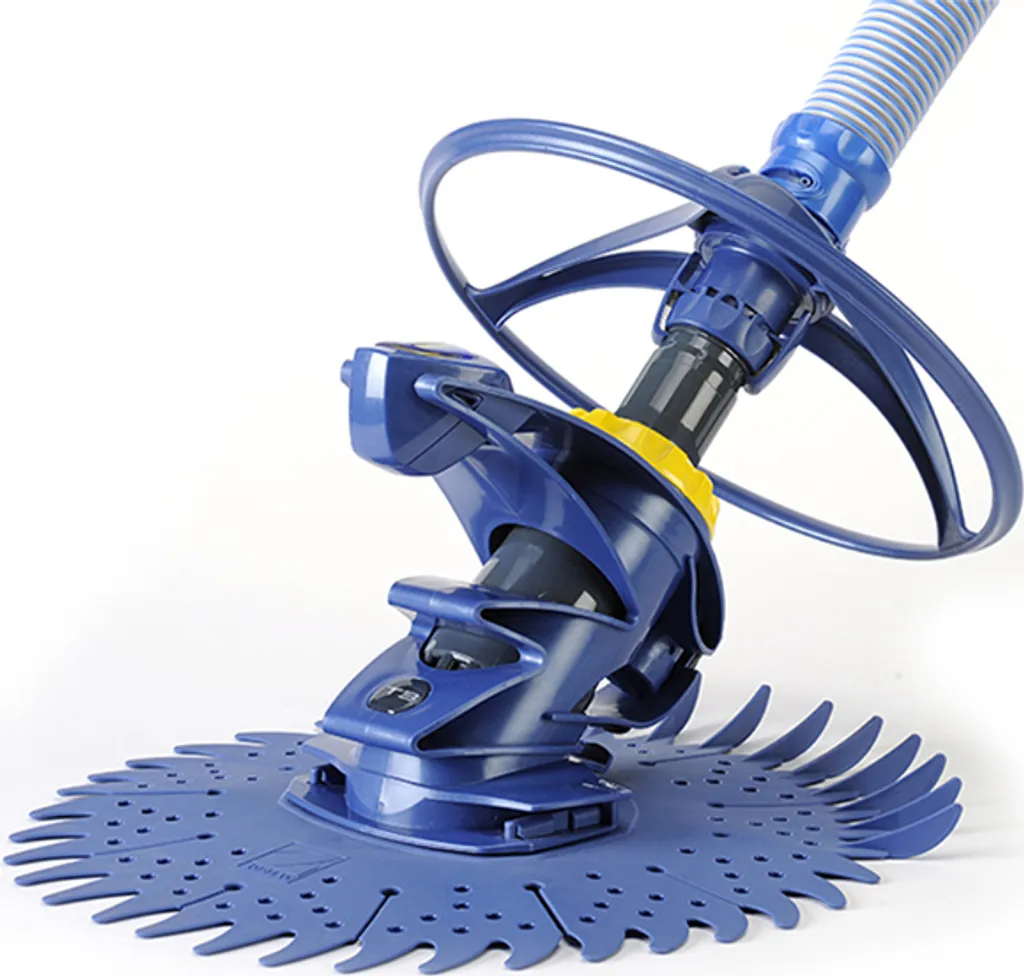 Robot nettoyeur hydraulique Zodiac T3 pour fond de piscine avec tuyaux