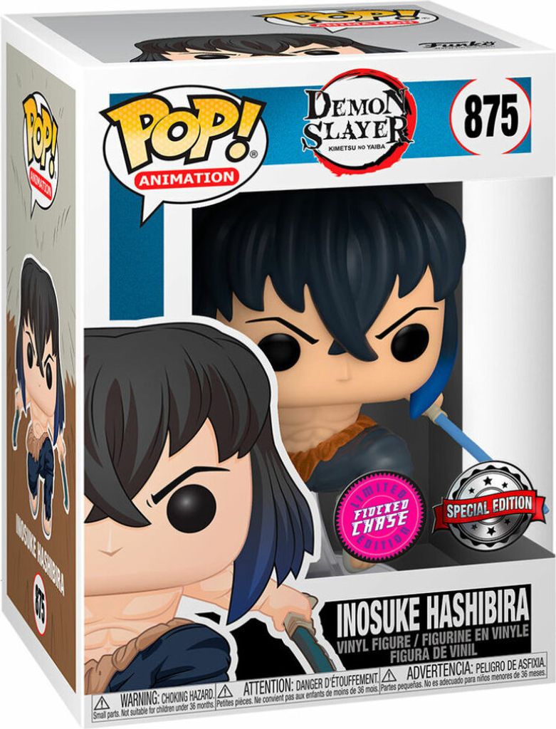 Funko Pop! Demon Slayer: Inosuke Hashibira Exclusive Vinyl Obrázok produktu 