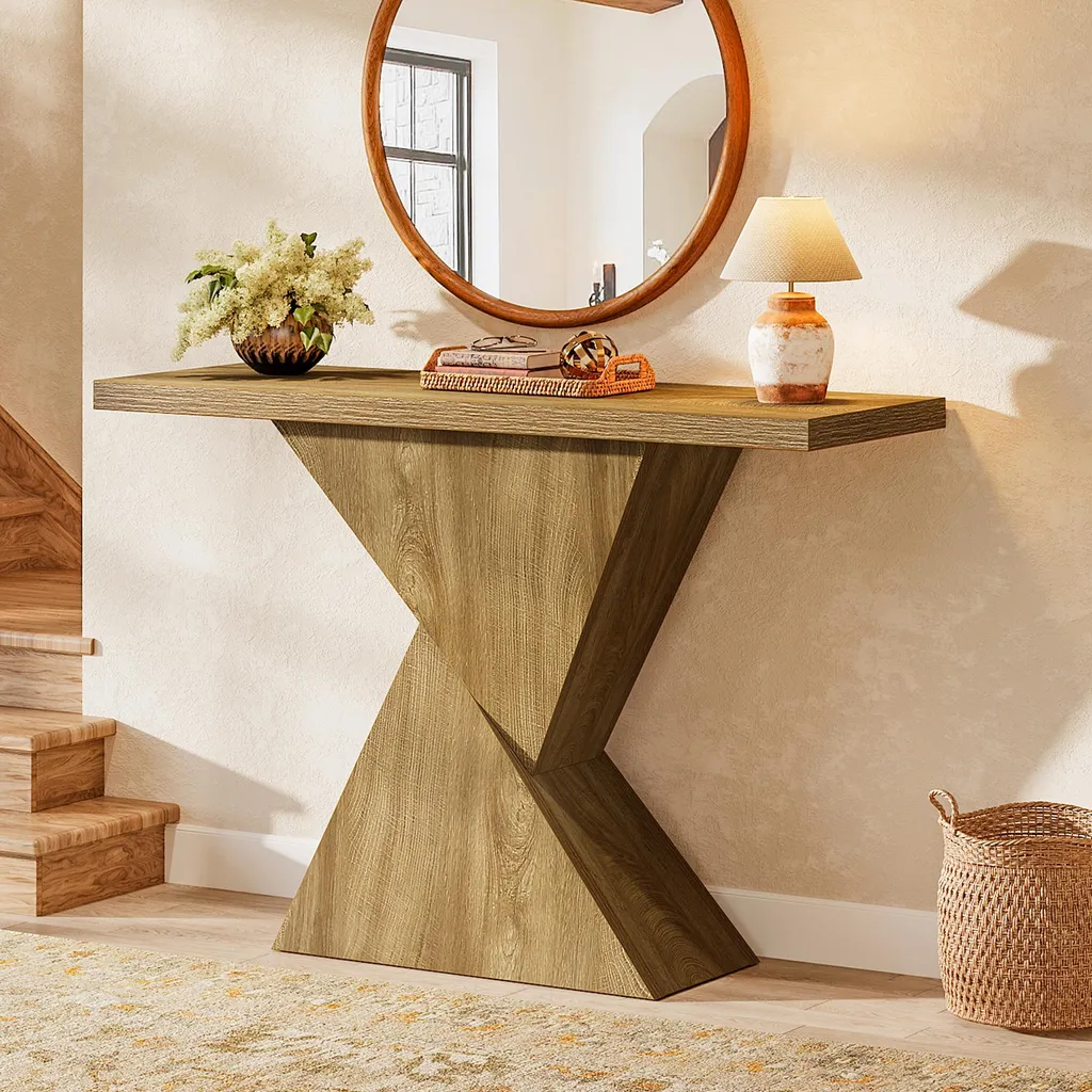 Table console étroite 105 cm Tribesigns - Solution entrée encombrée