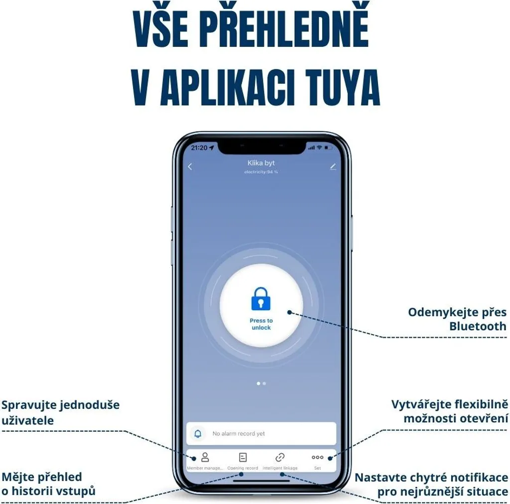 Boîte à clés connectée contre perte de clé - Coffre intelligent à code - 6