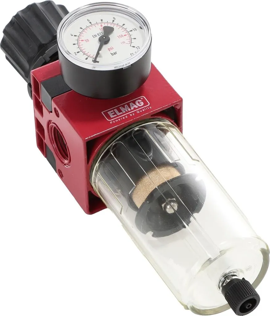 Elmag 42524 : Détendeur à filtre haute capacité pour atelier