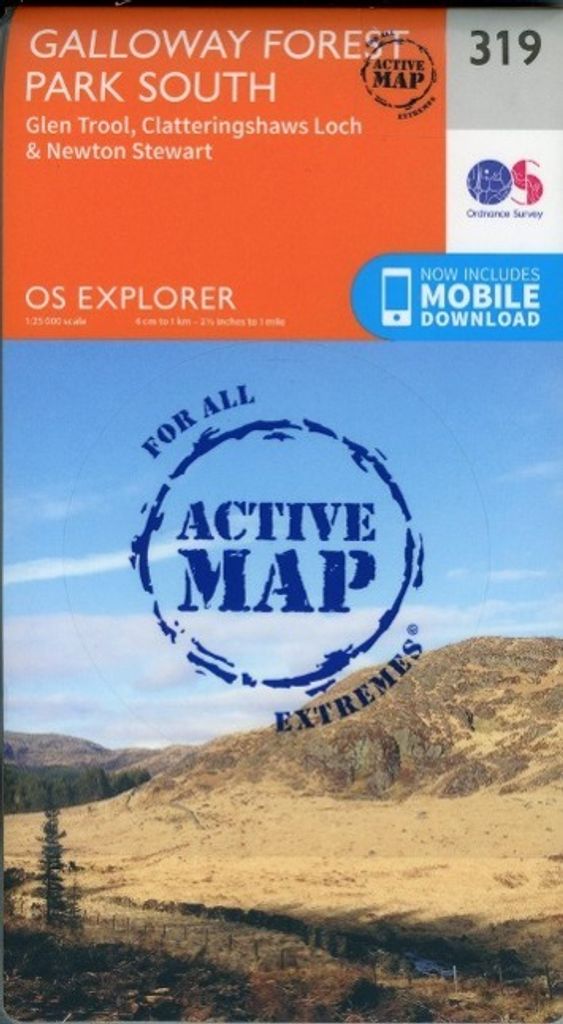 Galloway Forest Park South 1 : 25 000