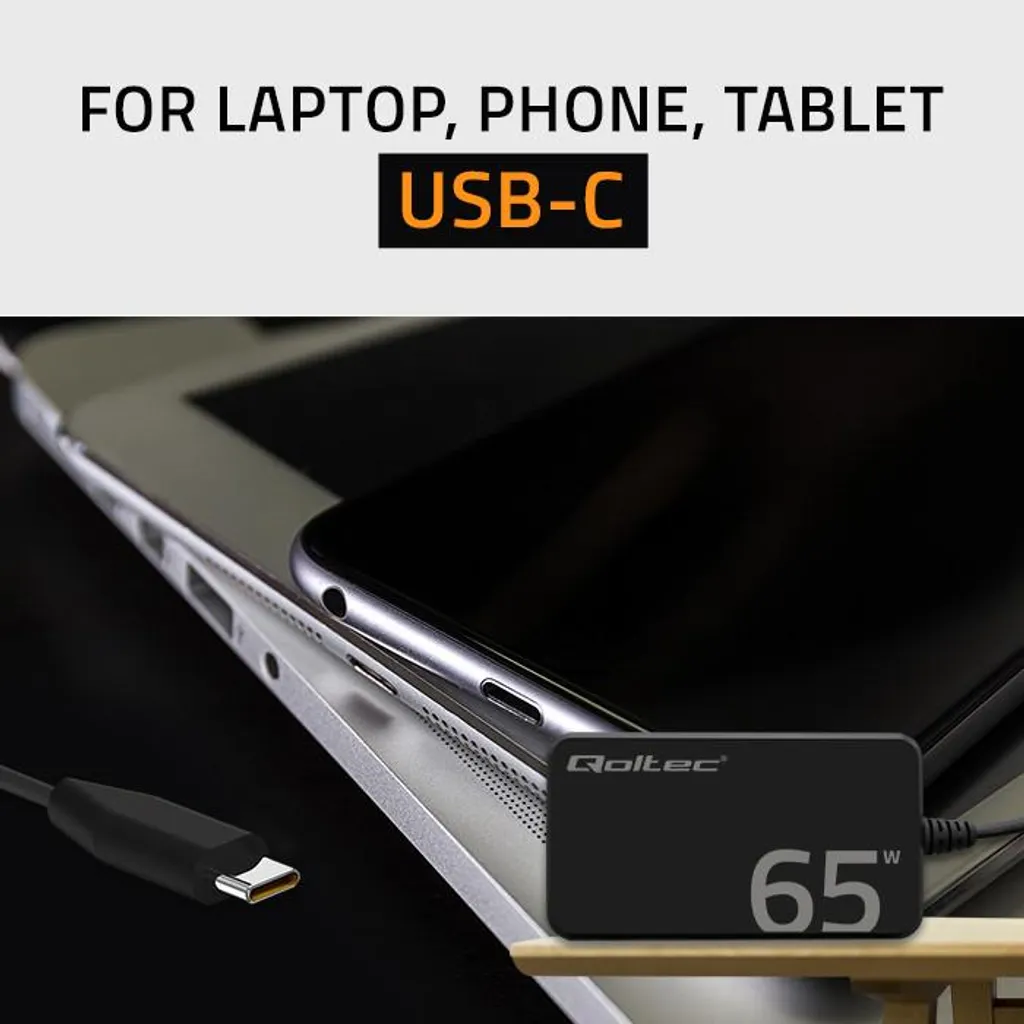 Chargeur USB C 65W pour Télétravail et Voyages Compatible Multi-PC - 11