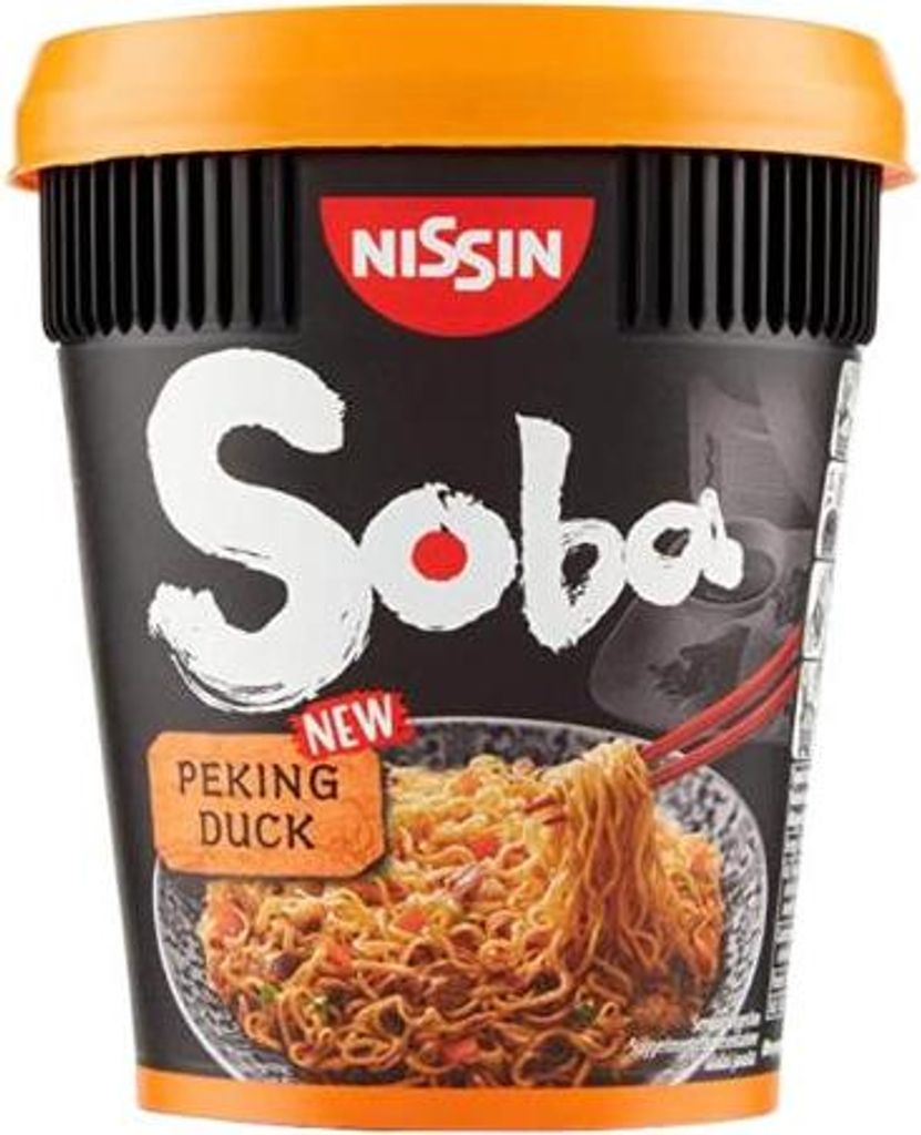 Nissin Cup Noodles Soba Peking Duck Wok Style Instant Obrázok produktu 