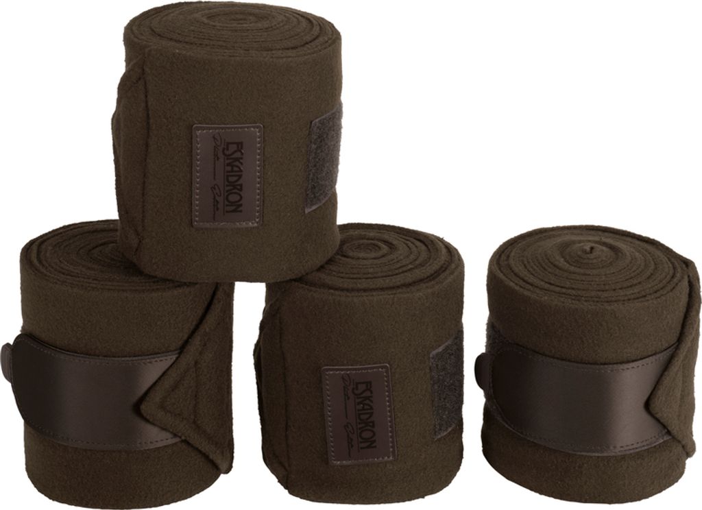 Eskadron Platinum Fleecebandagen " FLEECE " Größe - Warmblut Farbe - havanabrown