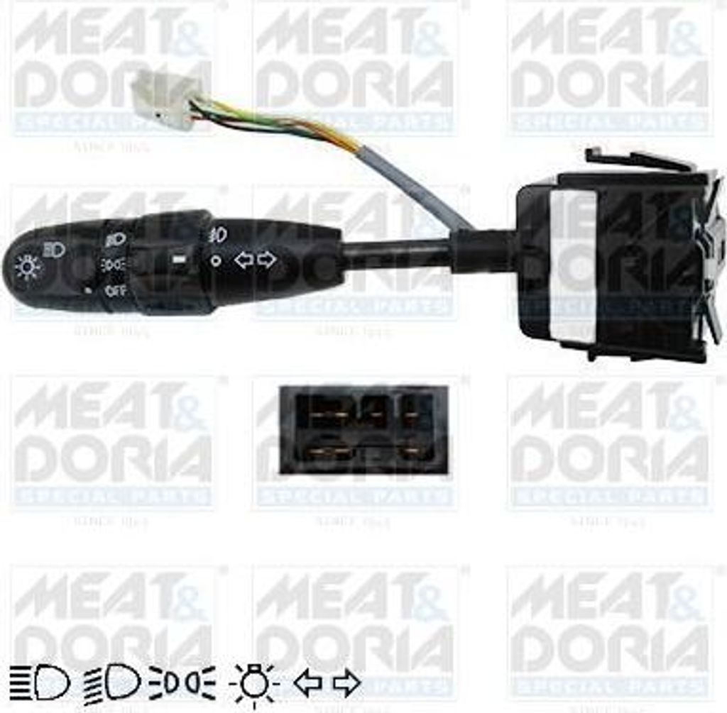 MEAT & DORIA 231451 Lenkstockschalter OE 96806619 kompatibel mit Aveo
