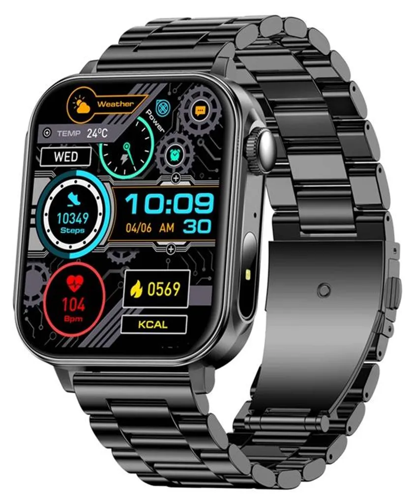Montre connectée COLMI P80 pour le suivi cardio et notifications