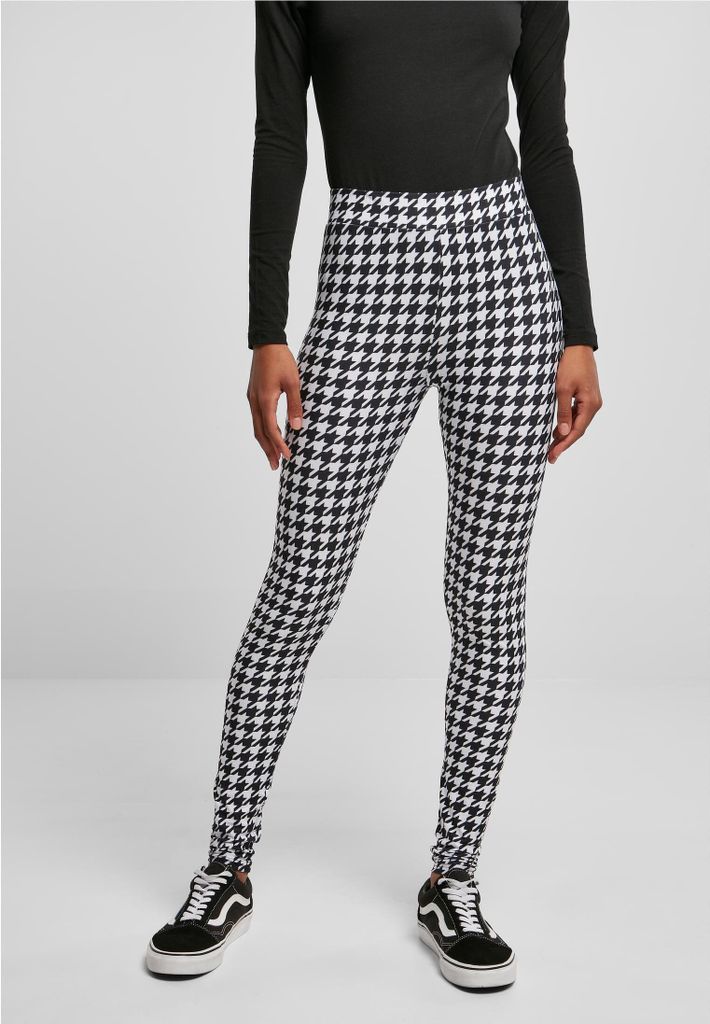 TB4771 - Ladies Soft AOP Leggings blackhoundstooth S
