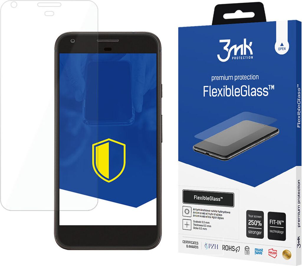 3mk Display Hybridglas FlexibleGlass für Google Pixel XL 0,3mm 7H