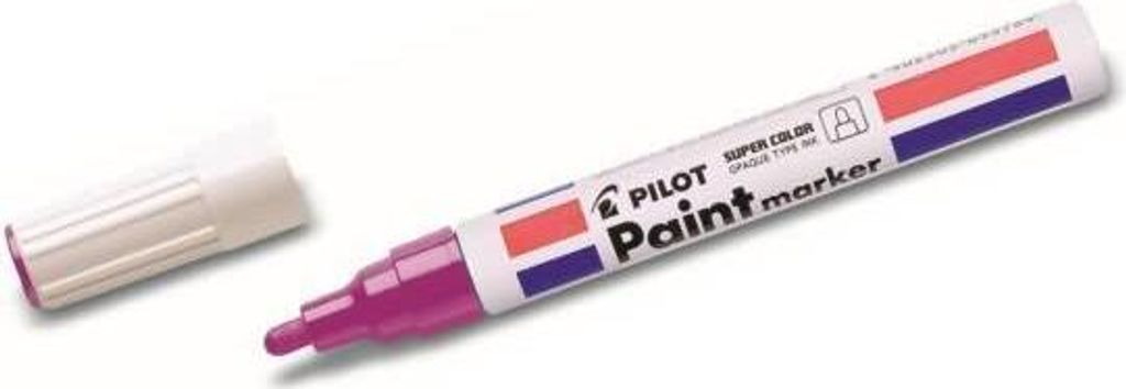 Pilot permanent marker sc-pm industrial use runde Faserspitze rosa
