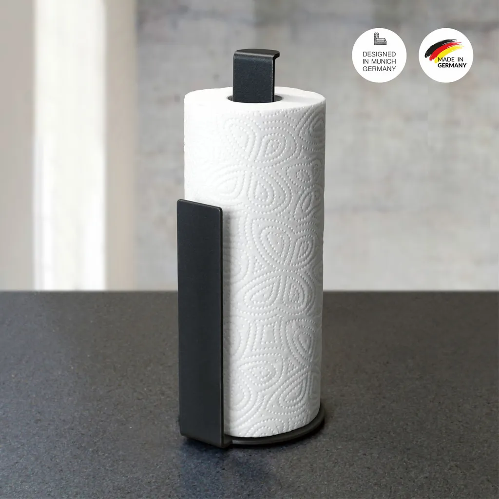 RacknRoll Enjoy Design: Il Portarotolo che non Cade Mai - Acciaio Top