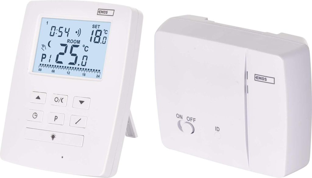 OpenTherm Raumthermostat P5611OT, programmierbar, kabellos