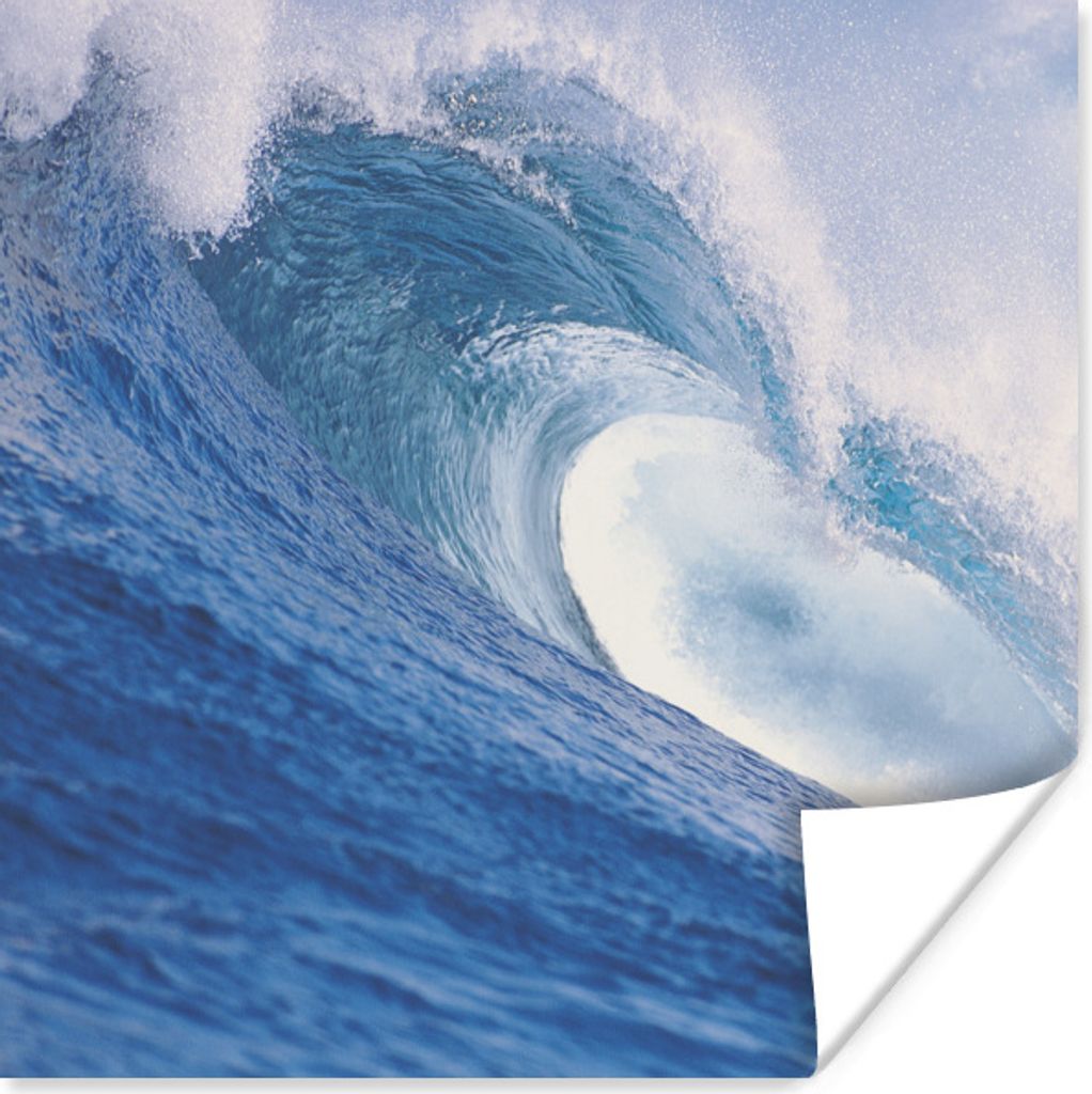MuchoWow Poster Meer - Golf - Ozean 75x75 cm - Wand Dekoration