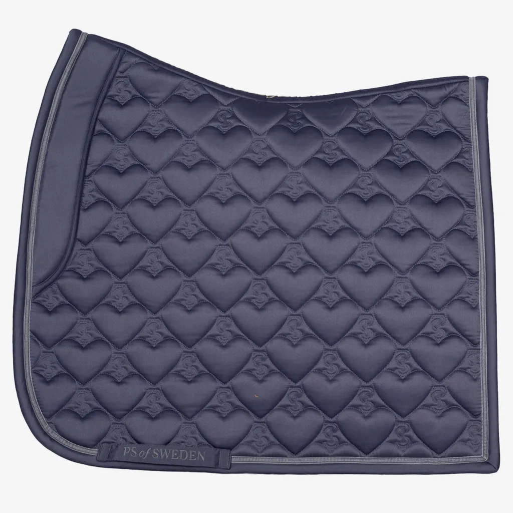 Tapis de dressage PS of Sweden Heart Mist Blue : stop aux pressions