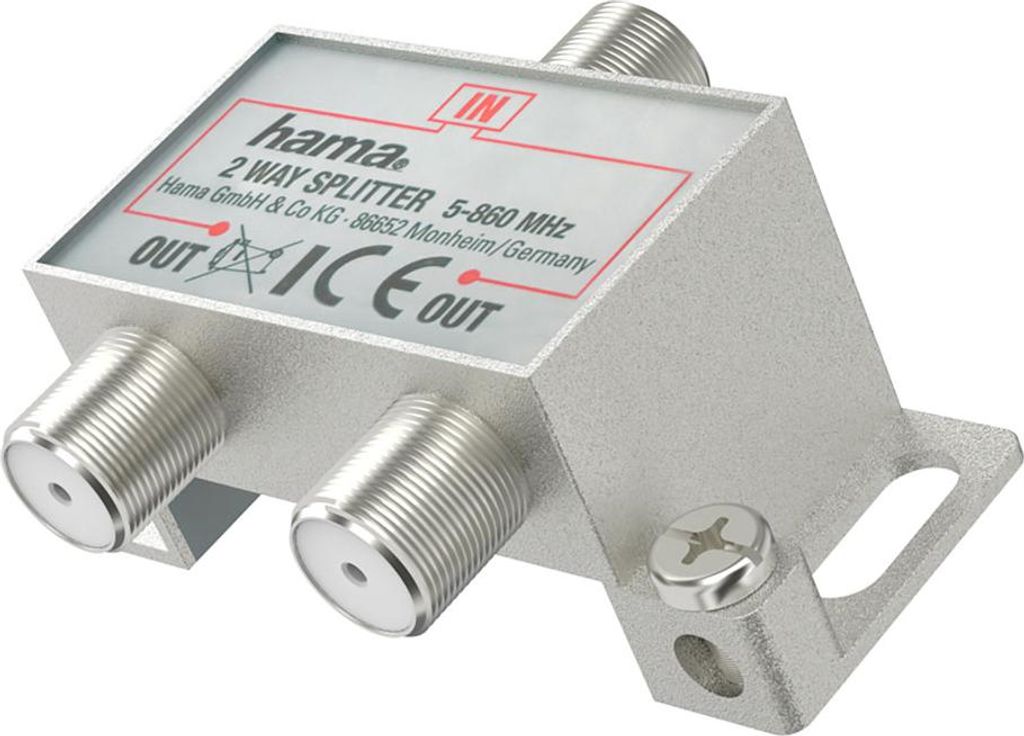 Breitband-Kabelverteiler, 2-fach (00205230)