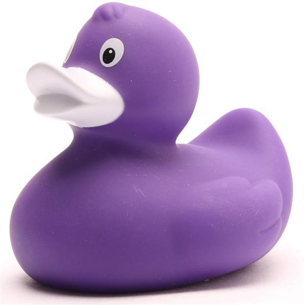 Badeente Nikita violett Vinyl 7,5 cm