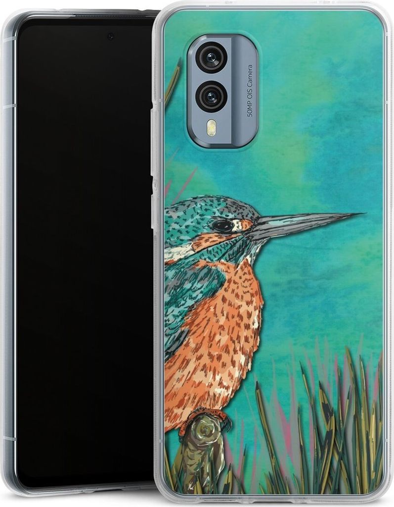 DeinDesign Handyhülle für Nokia X30 Silikon Hülle Case Smartphone Schutzhülle Malerei Tiere Vogel