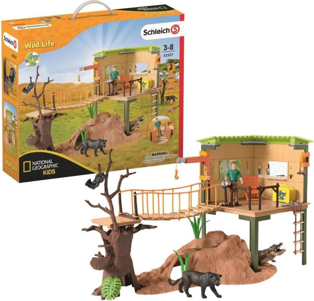 Schleich 42507 Dobrodružná stanica Wild Life Obrázok produktu 