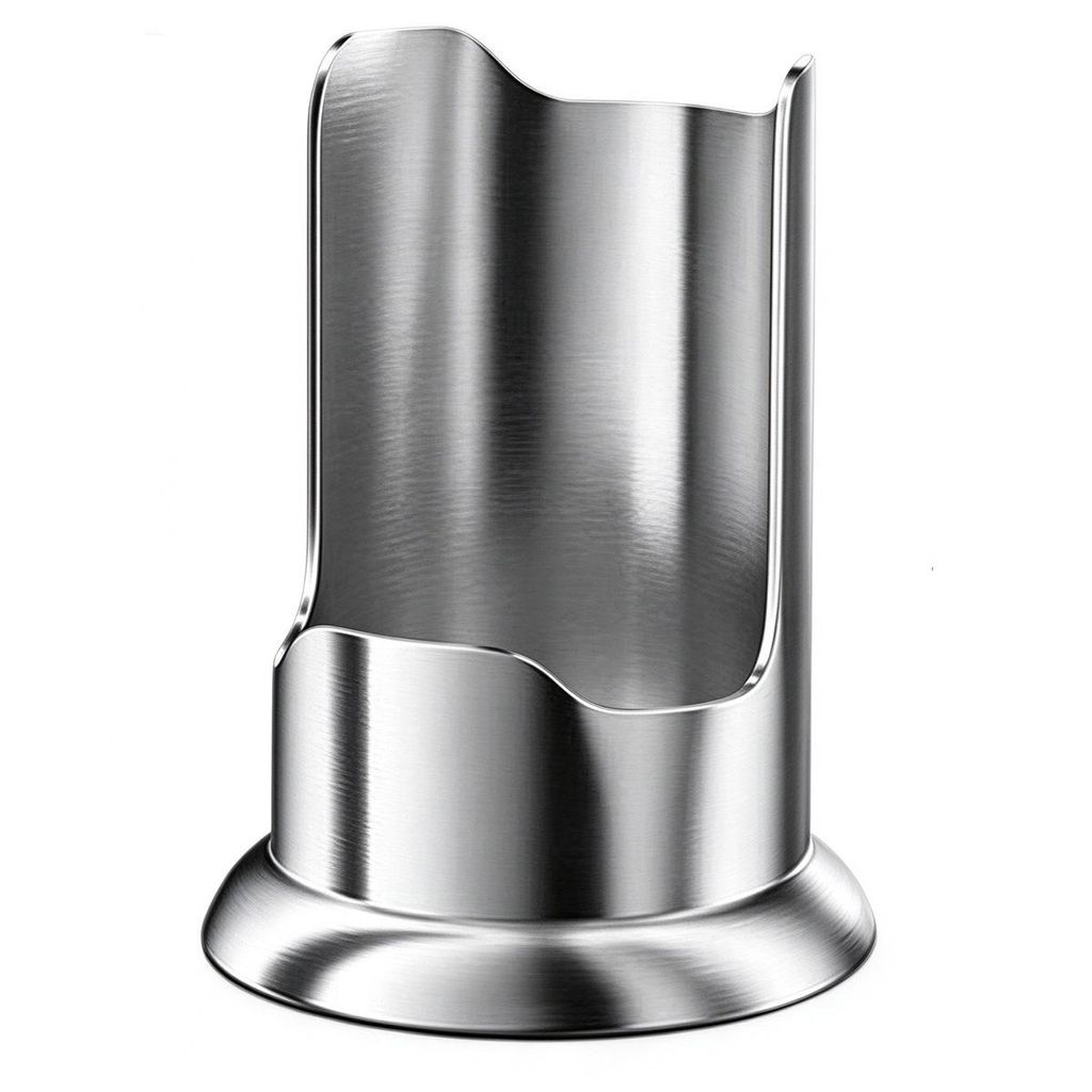 Topfdeckelhalter Küche aus Edelstahl, Kochlöffelhalter und Produktbild 