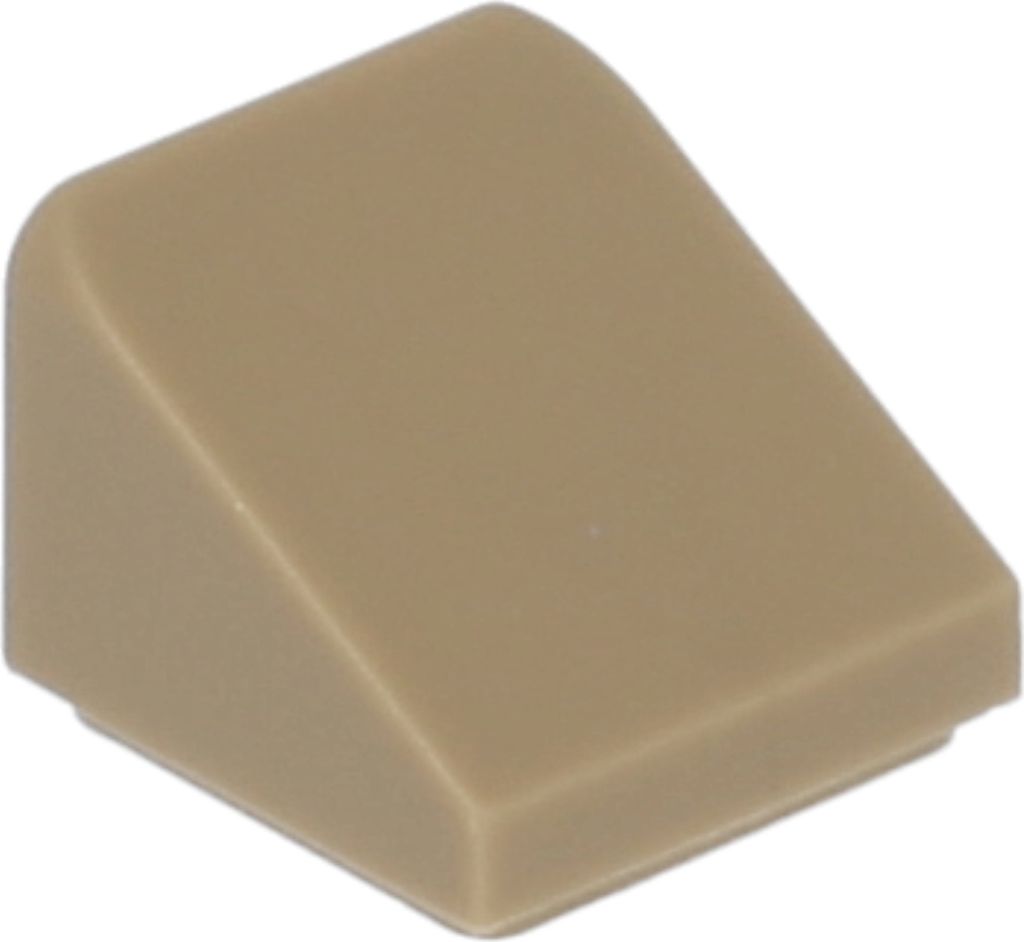 Lego 1x1 Schrägstein 30° x 1 x 1 x 2/3 54200 - 10 Stück Dunkles Beige
