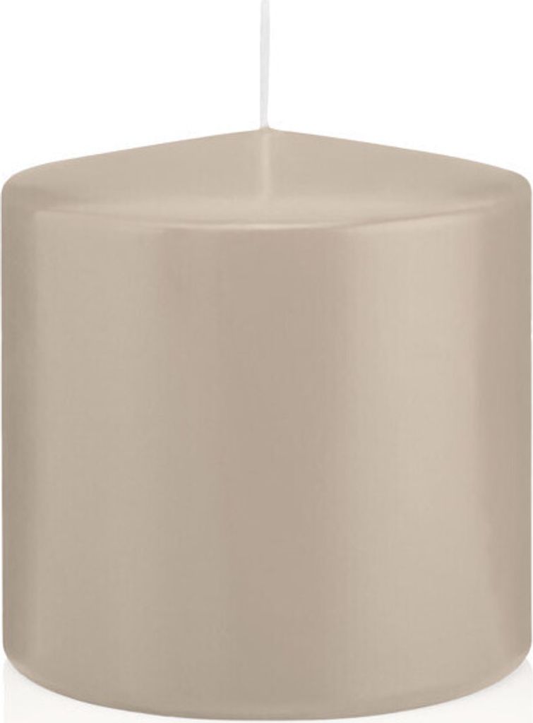 Stumpenkerzen Schlamm 100 x Ø 98 mm, 6 Stück