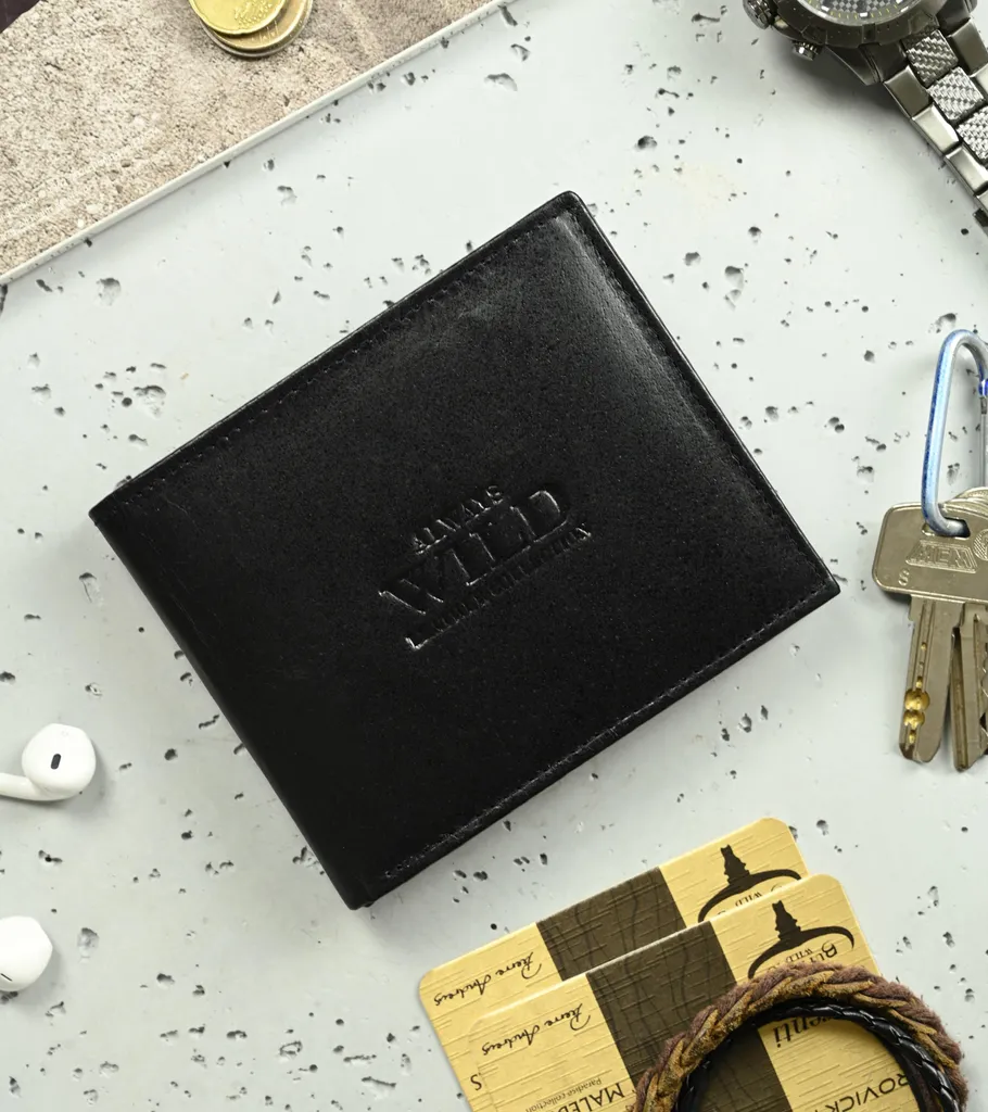 Portafoglio Uomo Pelle Grande con Zip e Portamonete | Elegante e Sicuro - 2