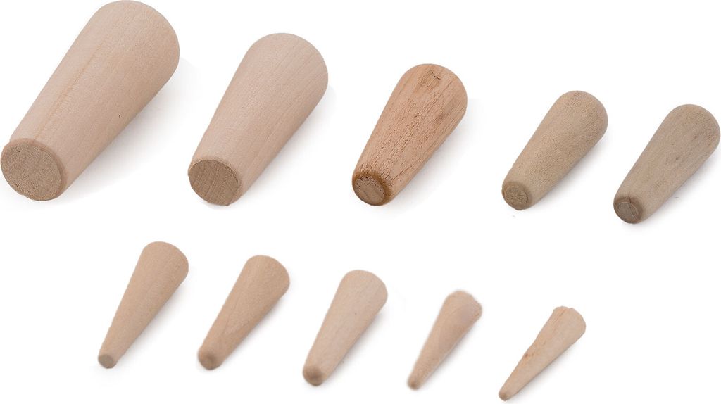 Leckstopfen Boot Holz 10 Stück 3 - 38 mm Produktbild 