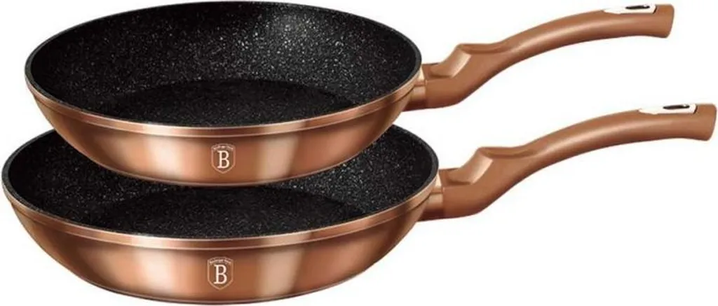 Berlinger Haus set di 2 padelle in granito Rose Gold 31699