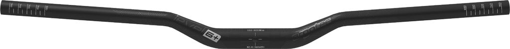 ergotec Lenkerbügel 'RISER BAR' Alu, H 30 mm, Ø 31,8 mm, L 780 mm, 12°/+4°, schwarz matt