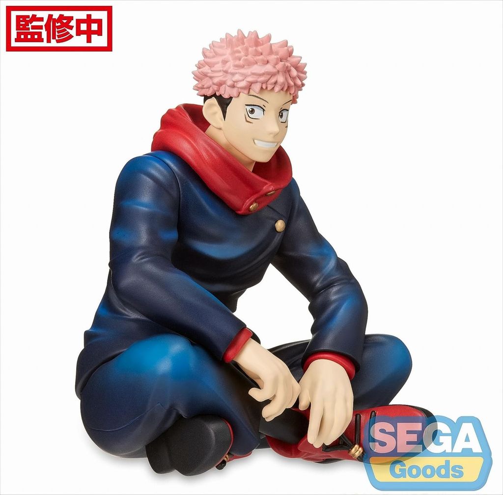 Jujutsu Kaisen Yuji Itadori Perching SPM Figur Produktbild 