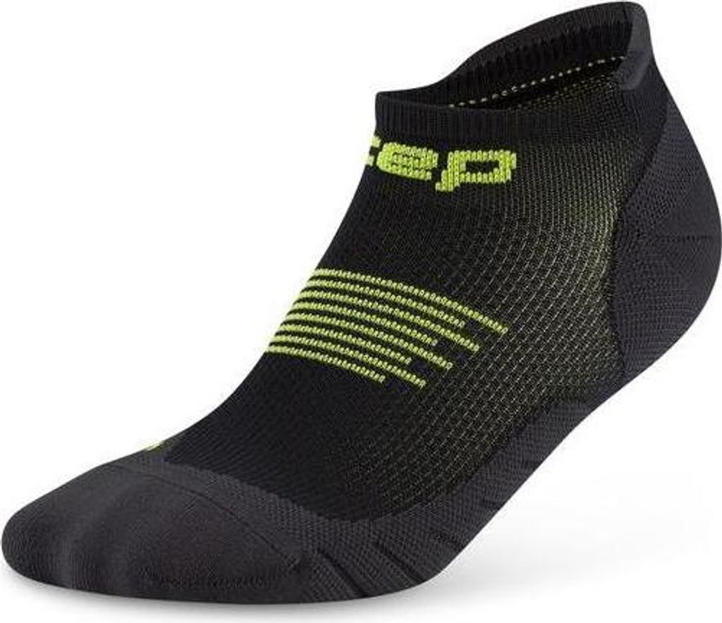 cep CEP Herren Core Run No Show Laufsocken lime/black IV