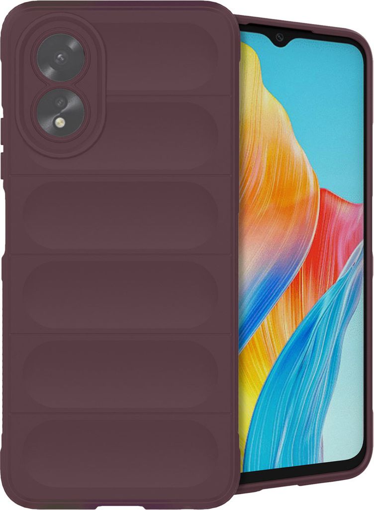 imoshion EasyGrip Backcover Oppo A18 / Oppo A38 - Aubergine