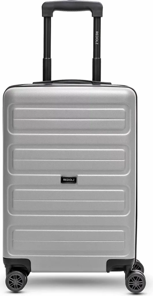 Trolley Rigido REDOLZ Essentials 08 Silver - 71L Valigia ABS TSA