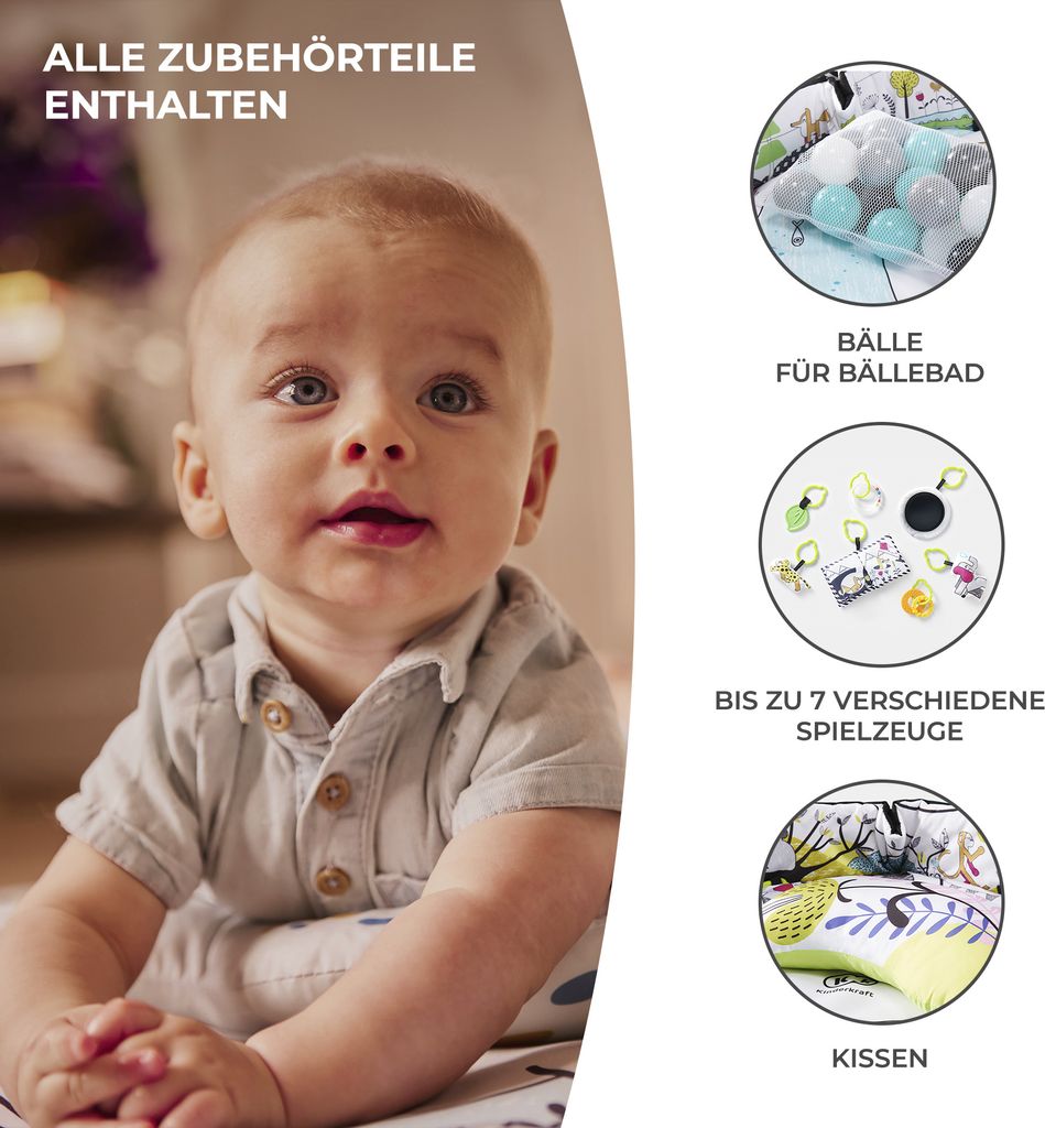 Kinderkraft SMARTPLAY - Interaktive Lernmatte - mit Produktbild 4