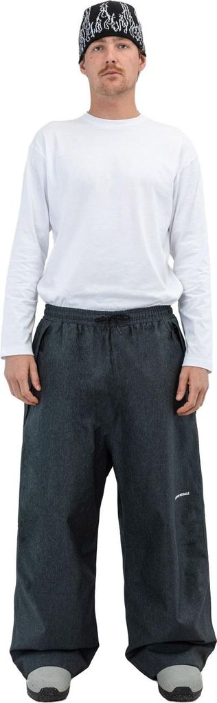 Beyond Medals Ski- Snowboardhose Park Pants Denim, Größe:XL, Farben:dark grey