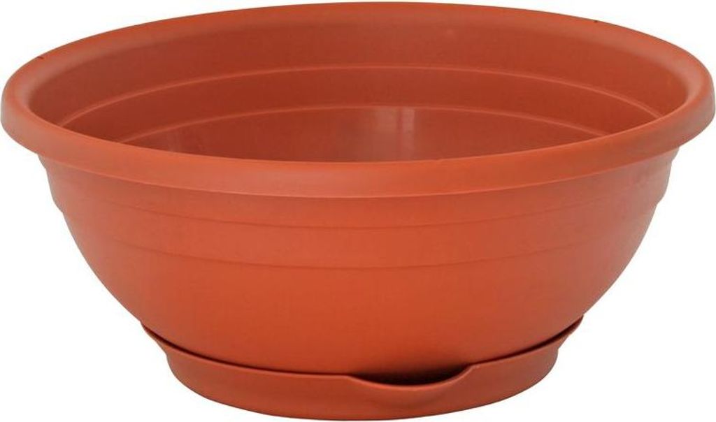 Vaso ICS SERENELLA 25x10 cm, con sottovaso Immagine del prodotto 