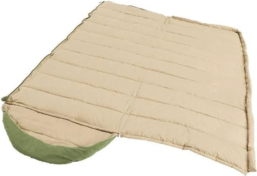 Sac de couchage Outwell Constellation Vert Long fermeture éclair gauche