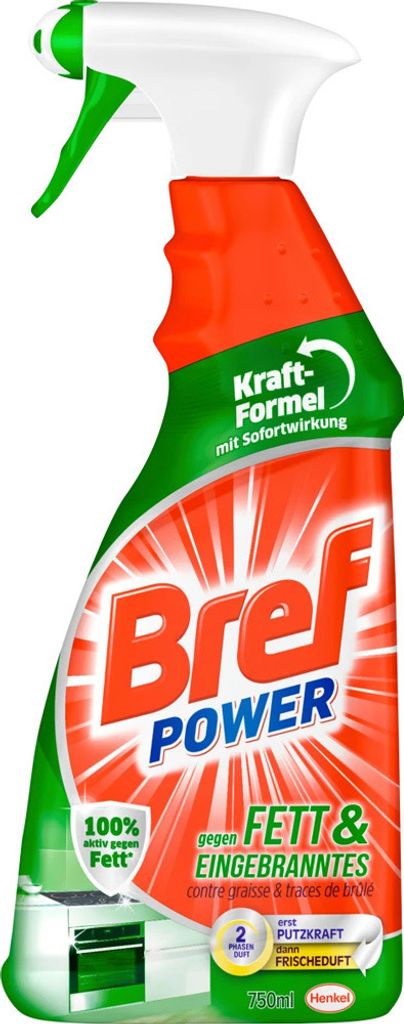 Bref Bref Power Fettlöser Sprühflasche, 750 ml, löst Fette, Produktbild 