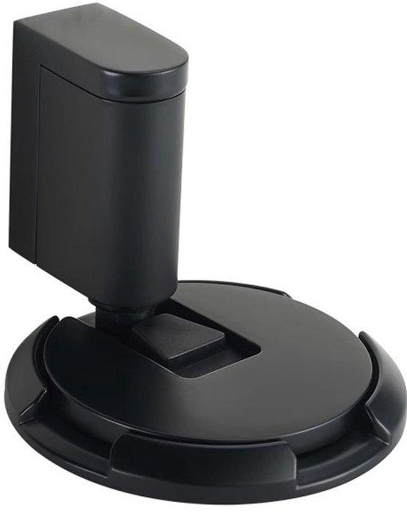 Mechanische deurstopper, verstelbaar zonder boren, magnetisch, zelfklevend, voor deuren, vloeren und muren, schwarz