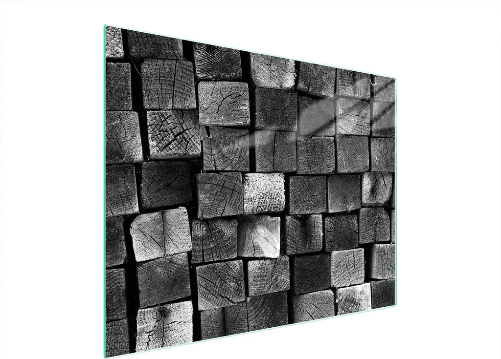 Tagliere Decorativo Vetro 52x40 Legno | Complemento Arredo Cucina