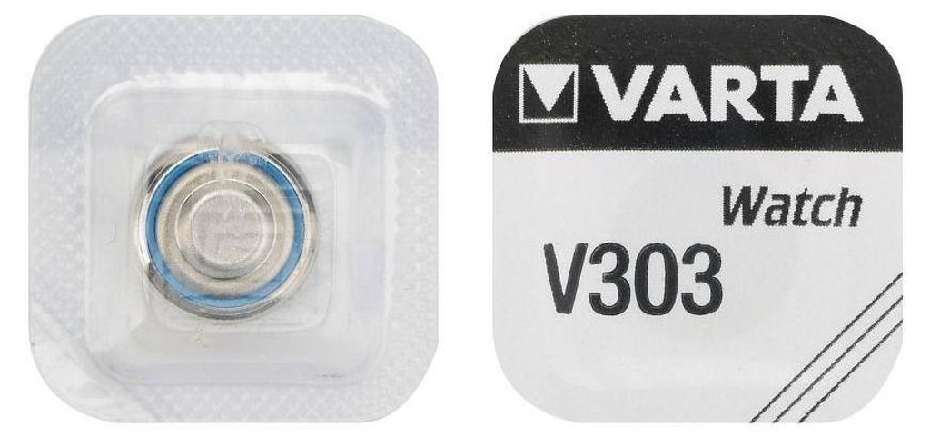 Varta - VA 303 Pile pour montres SR44 (10 pièces, 1 kit) Image du produit 