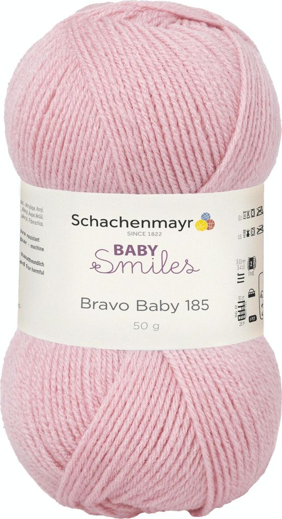 Schachenmayr Bravo Baby 185, 50g Altrosa Handstrickgarne Produktbild 
