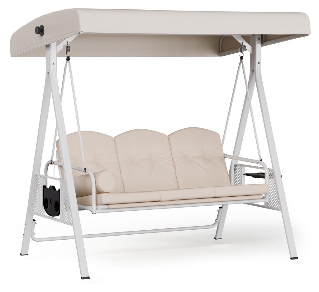 Blumfeldt GrandSway Hollywoodschaukel 3-Sitzer – Produktbild 