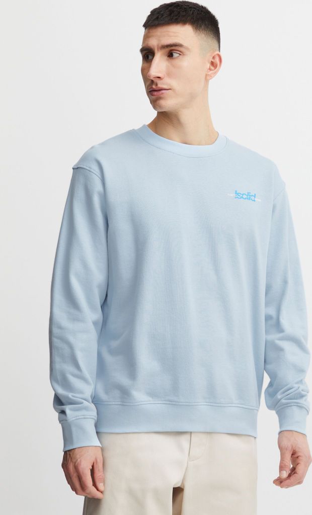 !Solid SDEmanuel Herren Sweatshirt Pullover Pulli Rundhalsausschnitt O-Neck mit Print Oversize