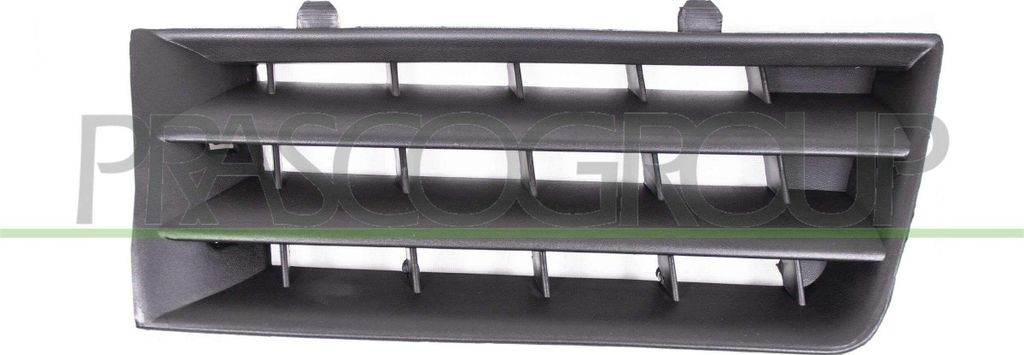 PRASCO RN4202003 Kühlergrill Frontgrill für RENAULT MEGANE II Coupé-Cabriolet (EM0/1) Rechts Schwarz