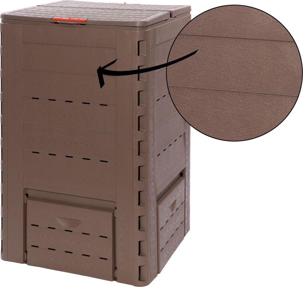 Remaplan Thermoquick Schnellkomposter Holz Pro-Line 400 L Immagine del prodotto 