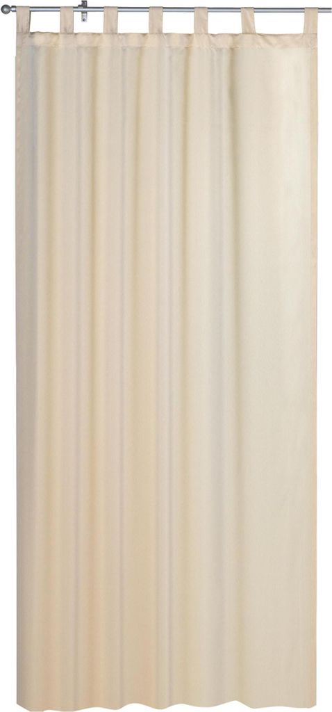 Übergardine Emotion mat lachs 140x245 cm Schlaufen