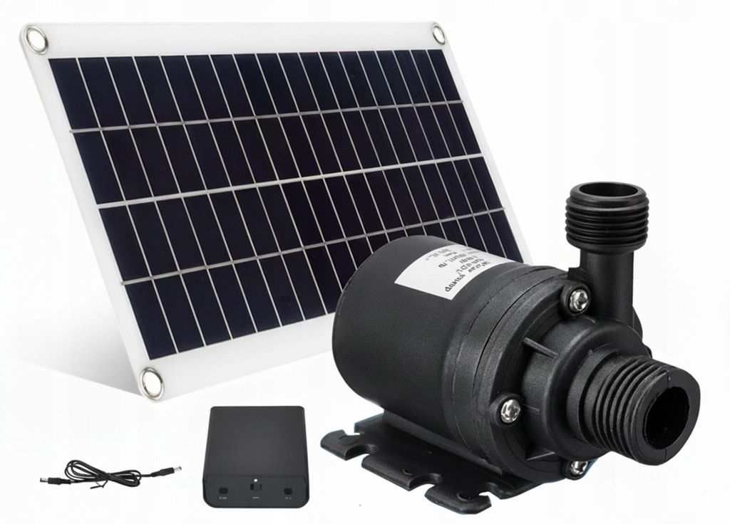 Pompa Ogrodowa Solarna Do Oczka Wodnego Stawu Fontanna Zdjęcie produktu 