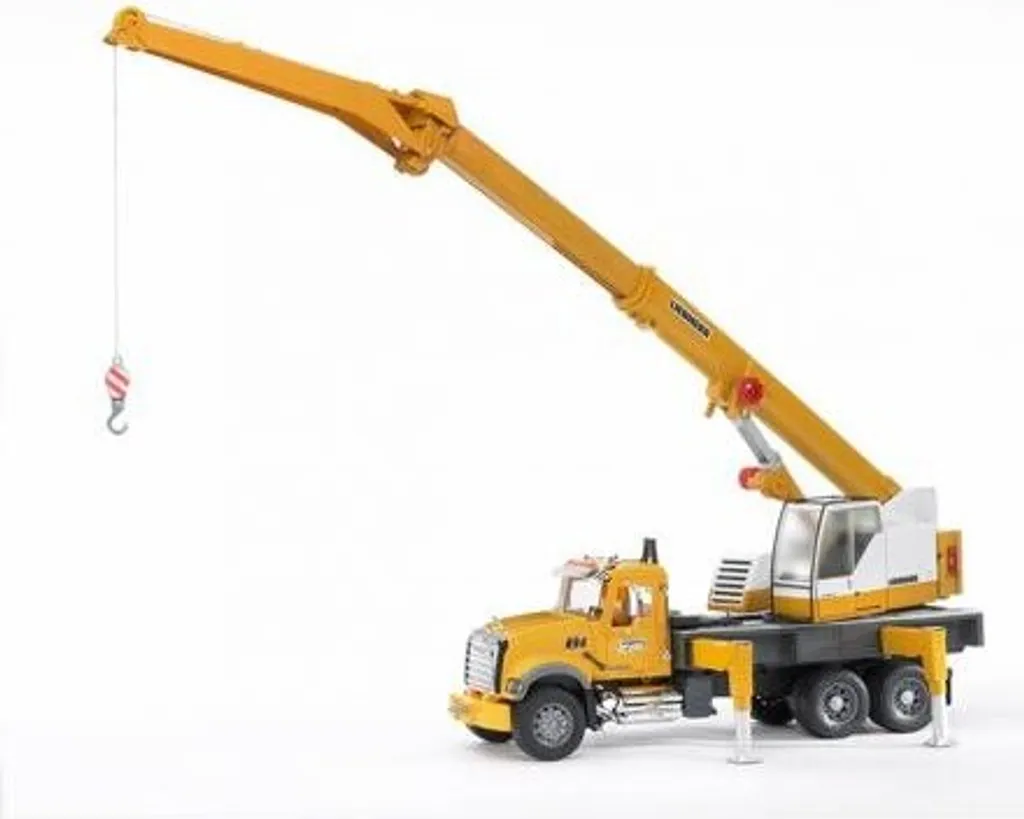 Camion-grue Bruder MACK Granite Liebherr : Jouet Robuste et Incassable