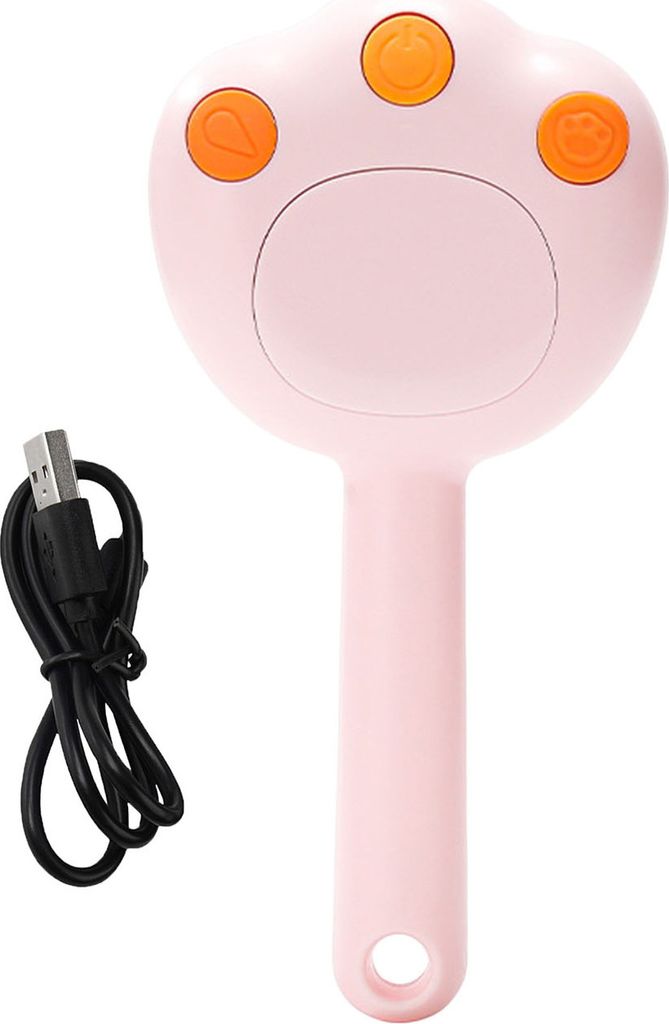 Katzen-Sprühbürste für Hauskatzen, selbstreinigender Haustierkamm, Massagebürste, Tierhaarentfernungswerkzeug für lang- und kurzhaarige Katzen...